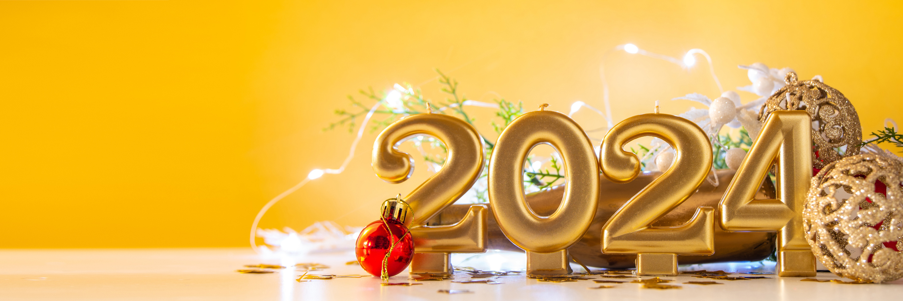 2024 new year holiday background